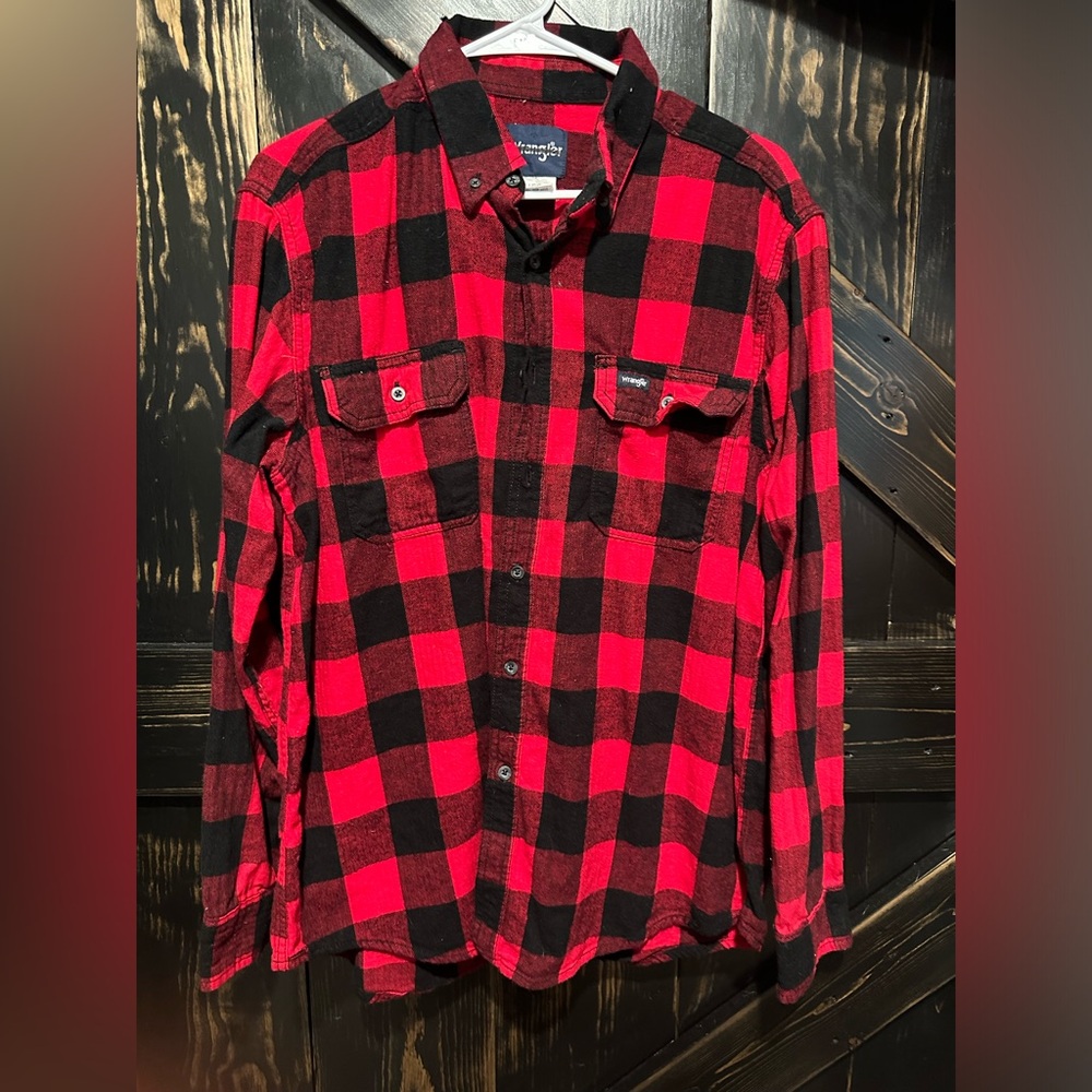 Wrangler flannel men’s size large